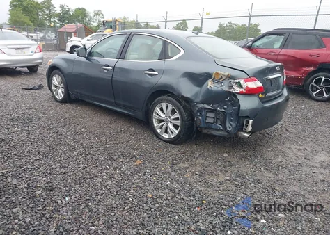 2011 Infiniti M37X из США, поврежденный, VIN JN1BY1AR1BM372336